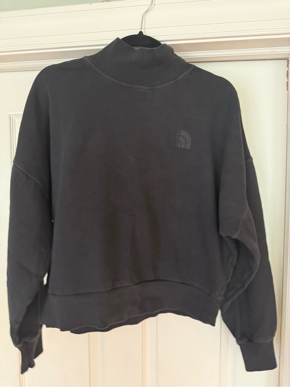 The North Face Women's Black High Neck Pullover Sweatshirt